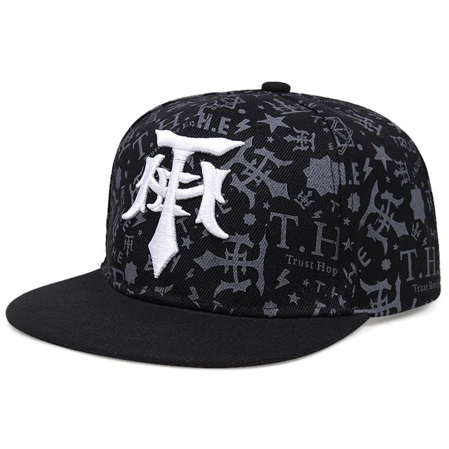 Fashion Hip Hop Snapback Cap Men Cotton Adjustable Matching Color Baseball Caps For Men Outdoor Casual Sports Golf Trucker Hat