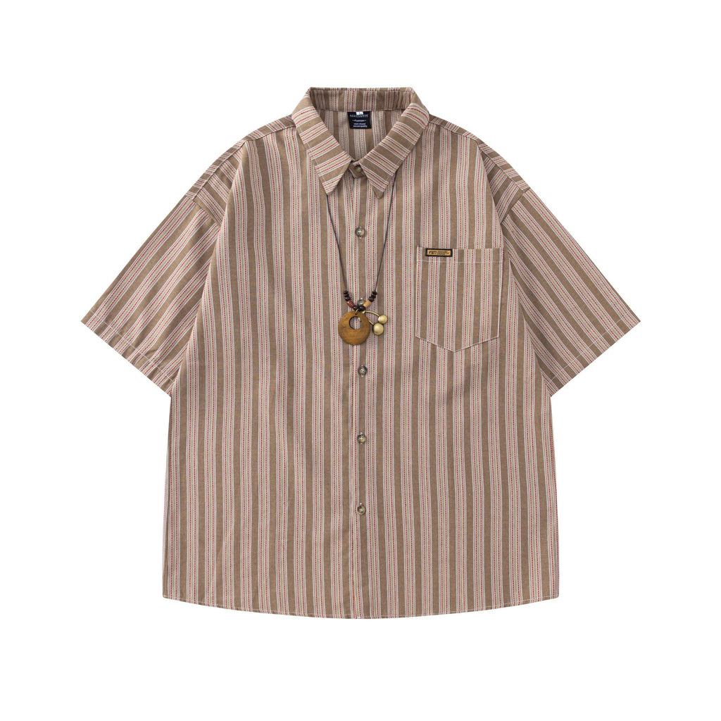 Accessories embellish short sleeves