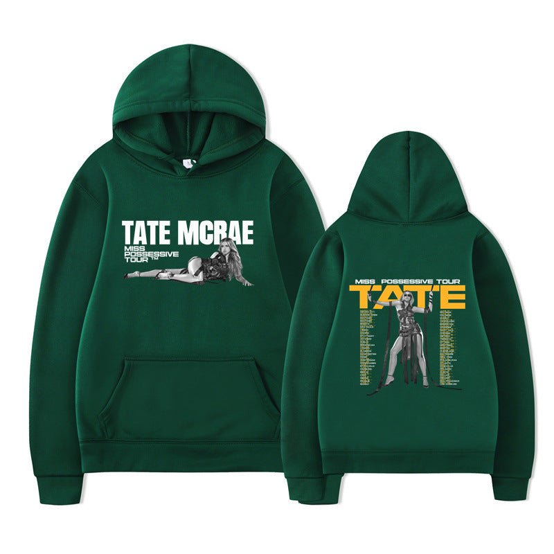 Tate McRae Miss Possessive Tour Hoodies Men Women Fashion