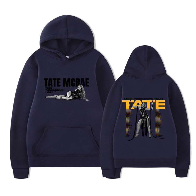 Tate McRae Miss Possessive Tour Hoodies Men Women Fashion
