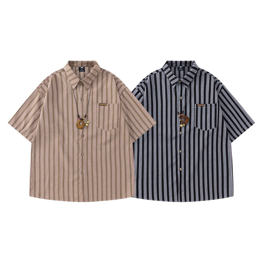 Accessories embellish short sleeves
