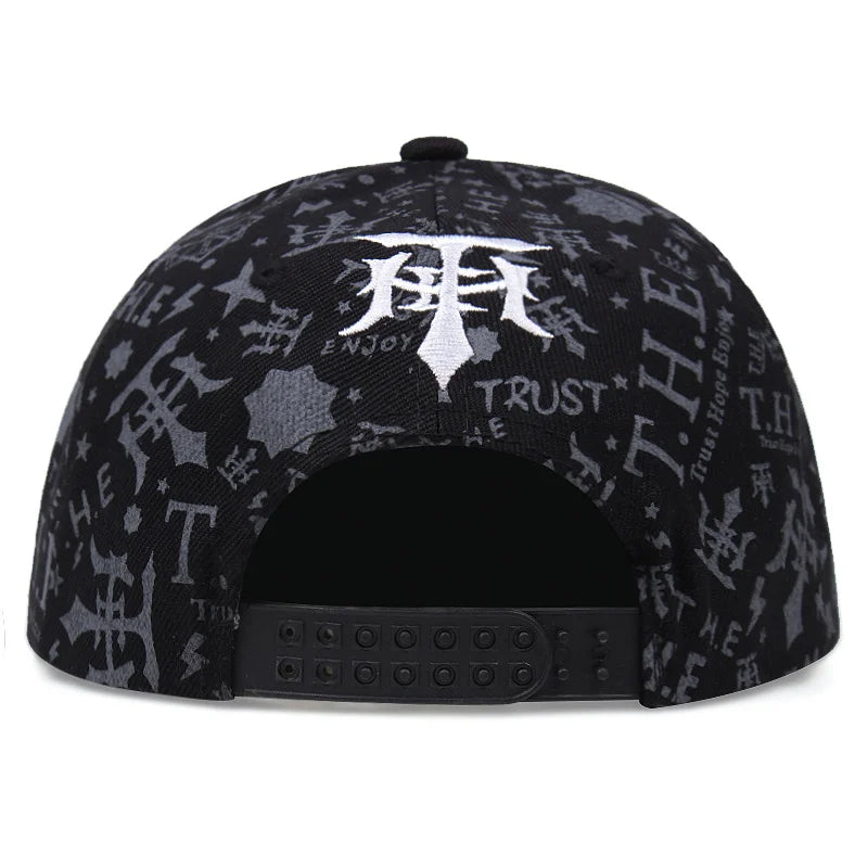 Fashion Hip Hop Snapback Cap Men Cotton Adjustable Matching Color Baseball Caps For Men Outdoor Casual Sports Golf Trucker Hat