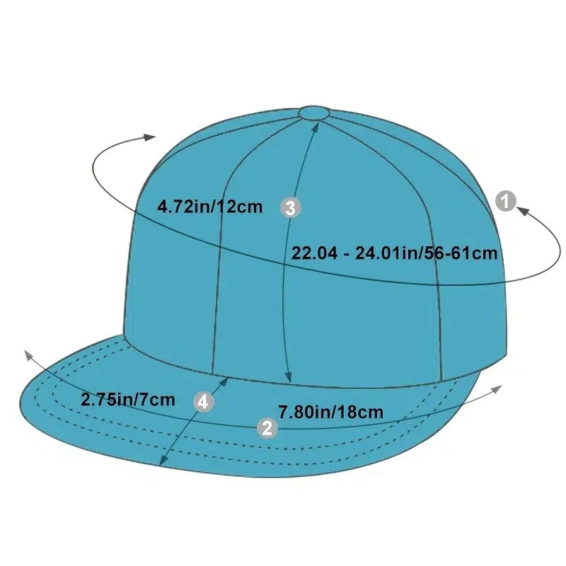 Fashion Hip Hop Snapback Cap Men Cotton Adjustable Matching Color Baseball Caps For Men Outdoor Casual Sports Golf Trucker Hat