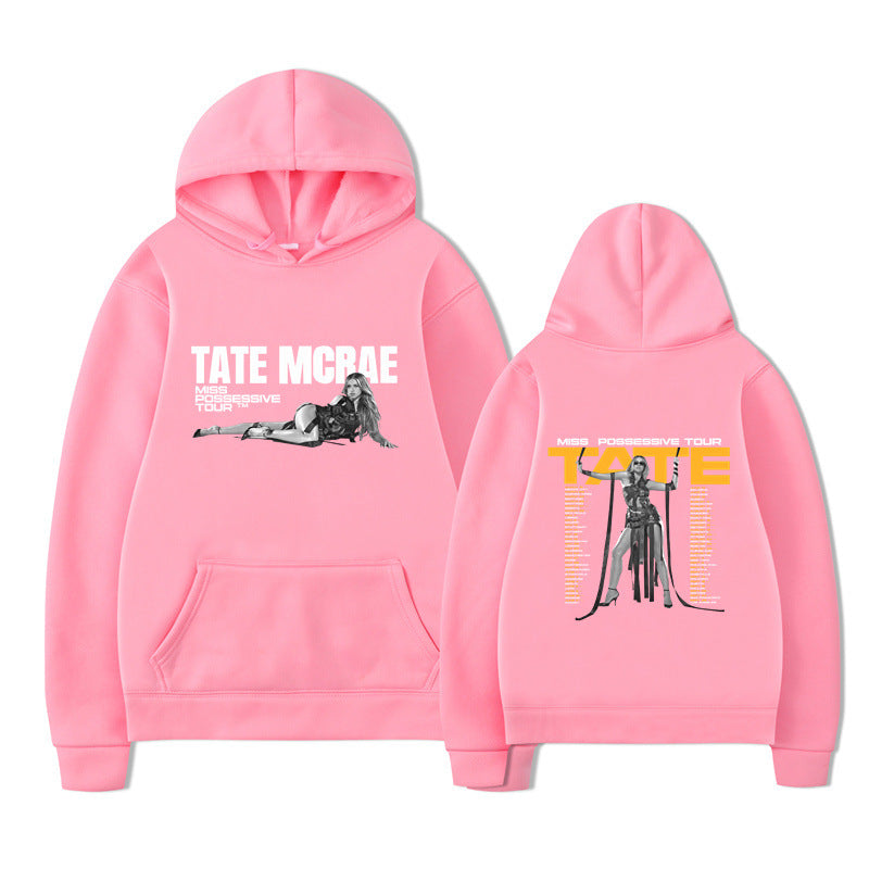 Tate McRae Miss Possessive Tour Hoodies Men Women Fashion