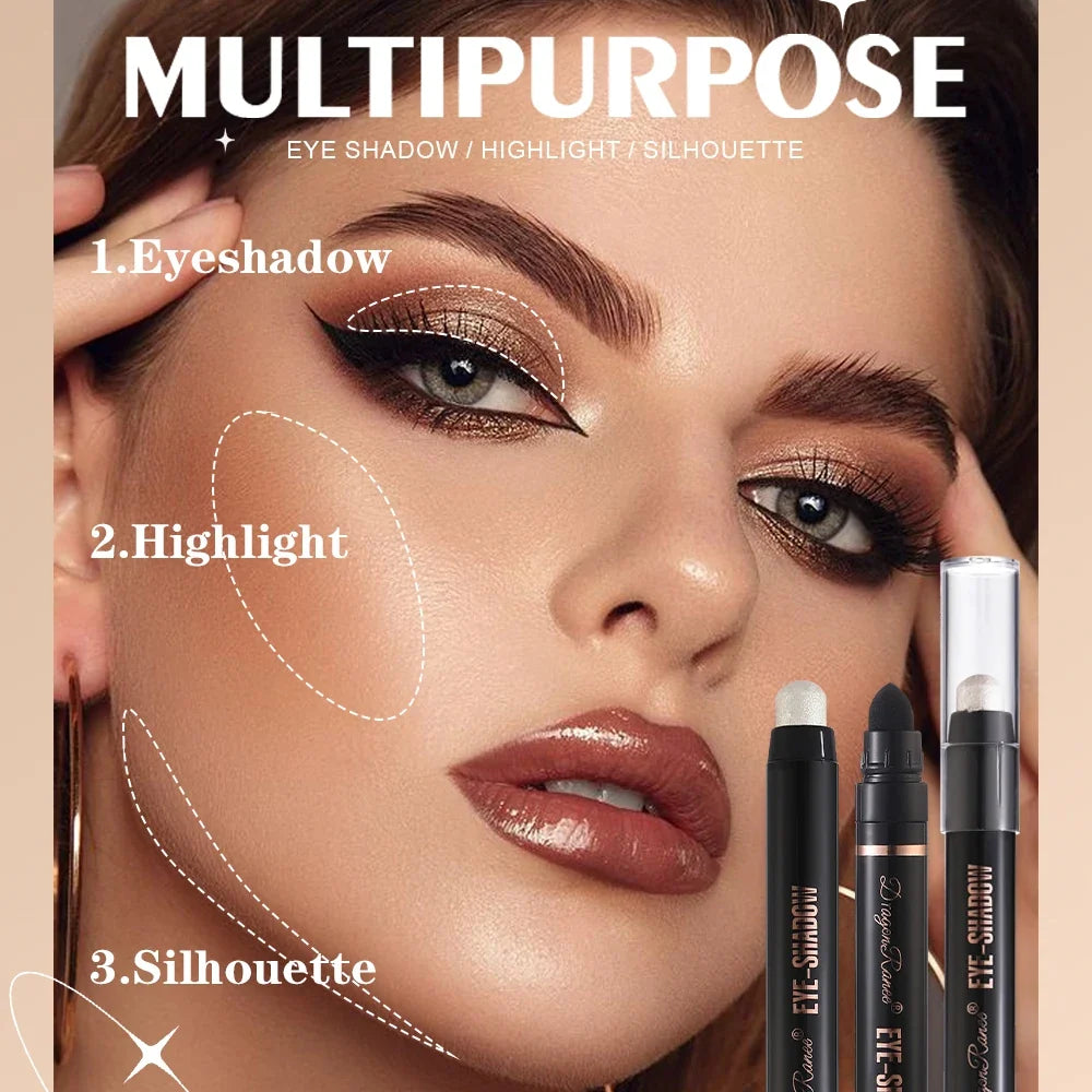 Waterproof Eyeshadow High Gloss Delicate Silky