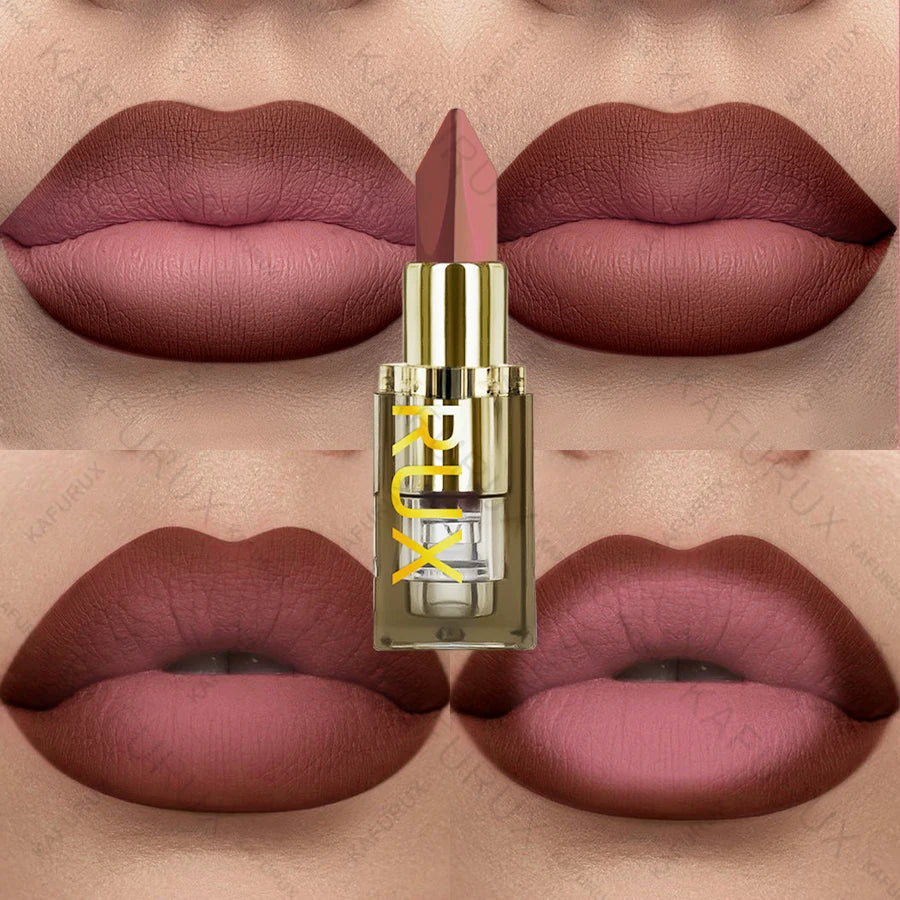Lipstick – Two-Tone – Matte – Purple Black Glitter Matte | KIMLUD