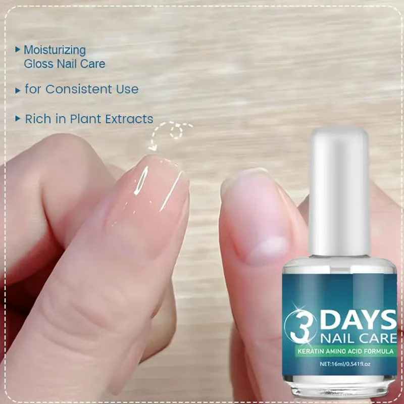 💅✨ High-Gloss Quick-Dry Nail Oil: